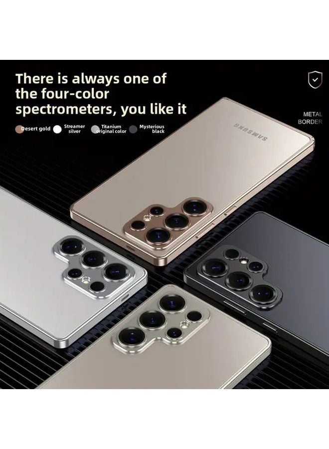 حالة تبريد إطار سبيكة الألومنيوم الذهبي لجهاز Samsung Galaxy S24 Plus - Image 4